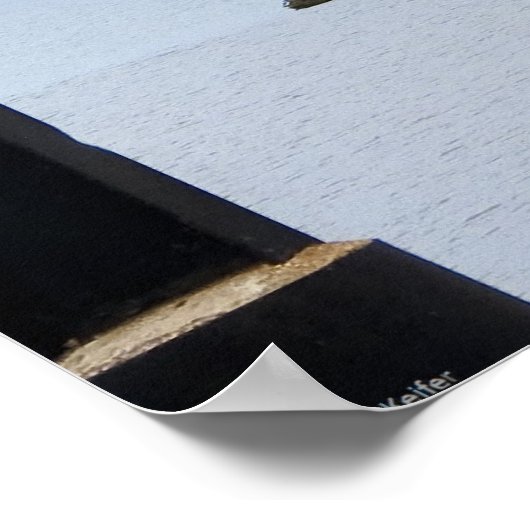 Afdrukken - Michigan City East Pierhead Poster (Hoek)