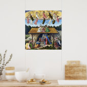 Afdrukken: Mystic Nativiteit (detail) door Bottice Poster (Keuken)