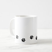 Afdrukken naar mijn hart verven koffiemok (Voorkant links)