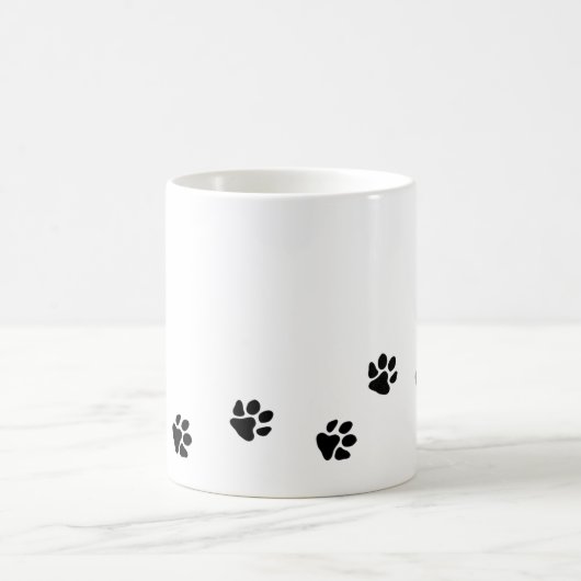 Afdrukken naar mijn hart verven koffiemok (Center)