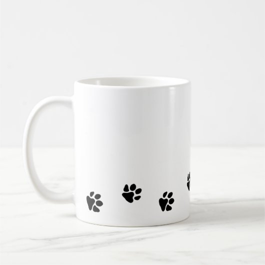 Afdrukken naar mijn hart verven koffiemok (Links)