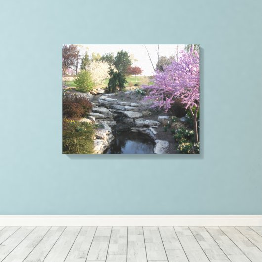 Afdrukken natuur Scenery Canvas (20 x 16) (Insitu (Houten vloer))