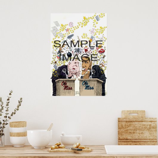 Afdrukken omhuld poster (Keuken)