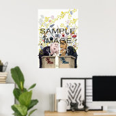 Afdrukken omhuld poster (Thuiskantoor)