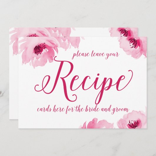 Afdrukken Ontvangstkaarten Kaart (Voorkant / Achterkant)