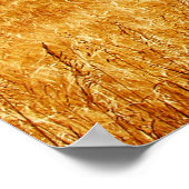 Afdrukken op ambergolven poster (Hoek)