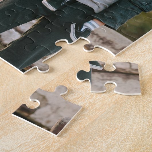 Afdrukken op een PUZZLE - Afbeeldingen en tekst to Legpuzzel (Zijkant)