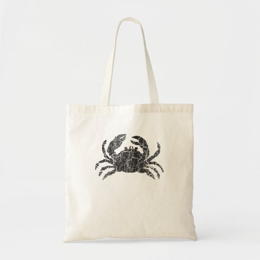 Afdrukken op krab —  krab tote bag (Voorkant)