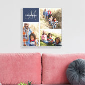 Afdrukken op monogram fotocollage voor aangepaste (Insitu (Woonkamer))