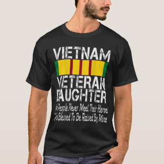 Afdrukken op  Rot Vietnam Veteran Daught T-shirt