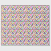 Afdrukken op roze ompakpapier cadeaupapier (Vlak)