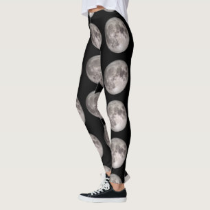 Afdrukken op volle maan leggings