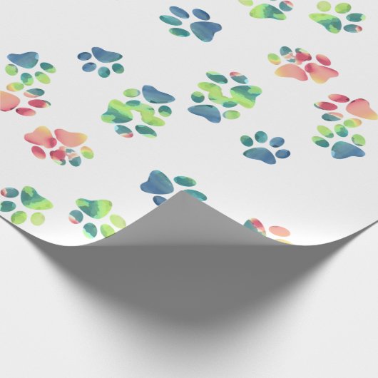 Afdrukken over cadeaupapier (Hoek)