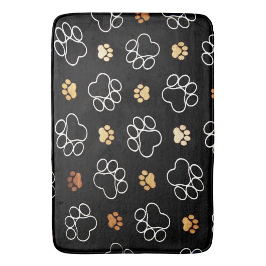 Afdrukken paardepoot van cutvun badmat (Voorkant Verticaal)