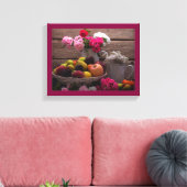 Afdrukken Paars stille doek|Tabelinstelling (Insitu (Woonkamer))