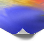 Afdrukken palmeenpad poster (Hoek)