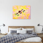Afdrukken Passie Piecesscanvas (Insitu (Slaapkamer))