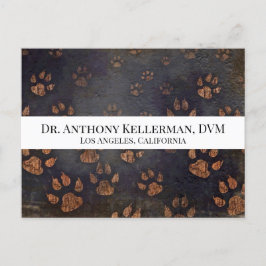 Afdrukken Paw Briefkaart