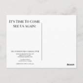 Afdrukken Paw Briefkaart (Achterkant)