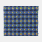 Afdrukken Paw Fleece Deken (Voorkant (Horizontaal))