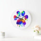 Afdrukken Paw Grote Klok (Huis)