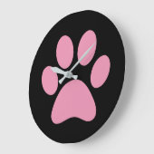 Afdrukken Paw Grote Klok (Hoek)
