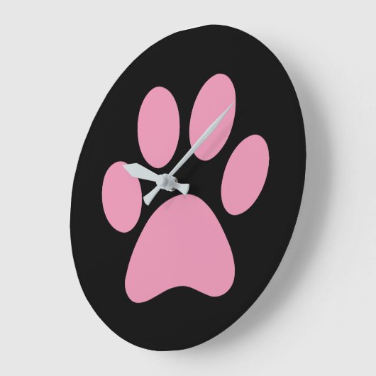 Afdrukken Paw Grote Klok (Hoek)
