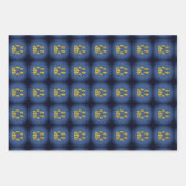 Afdrukken Paw Inpakpapier Vel (Voorkant 2)