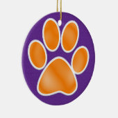 Afdrukken Paw Keramisch Ornament (Rechts)