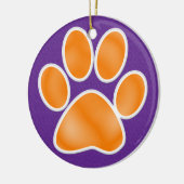 Afdrukken Paw Keramisch Ornament (Links)