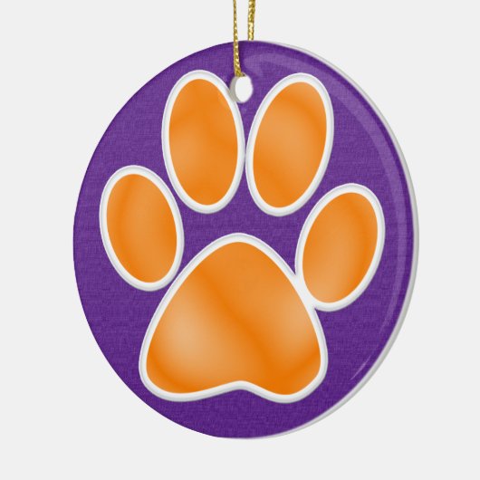 Afdrukken Paw Keramisch Ornament (Links)
