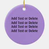 Afdrukken Paw Keramisch Ornament (Achterkant)