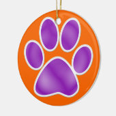 Afdrukken Paw Keramisch Ornament (Links)