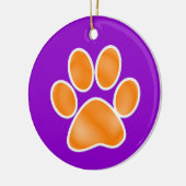 Afdrukken Paw Keramisch Ornament (Links)