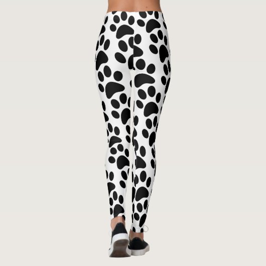 Afdrukken Paw Leggings (Achterkant)