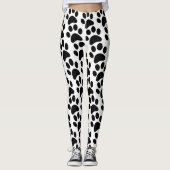 Afdrukken Paw Leggings (Voorkant)