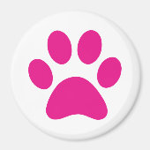 Afdrukken Paw Magneet (Voorkant)