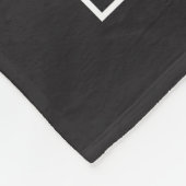 Afdrukken Paw | Multifoto Pet Dog of Puppy Fleece Deken (Hoek)