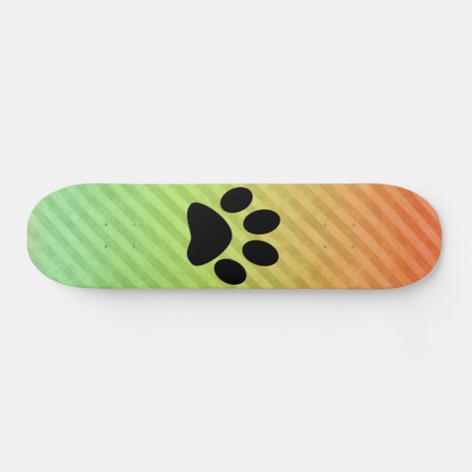 Afdrukken Paw Persoonlijk Skateboard (Horizontaal)