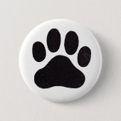 Afdrukken Paw Ronde Button 5,7 Cm (Voorkant)
