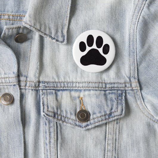 Afdrukken Paw Ronde Button 5,7 Cm (In situ)