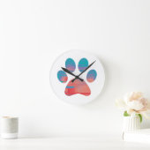 Afdrukken Paw Ronde Klok (Huis)
