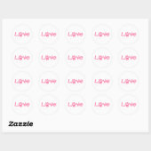 Afdrukken Paw Ronde Sticker (Vel)