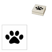 Afdrukken Paw Rubberstempel (Gestempeld)