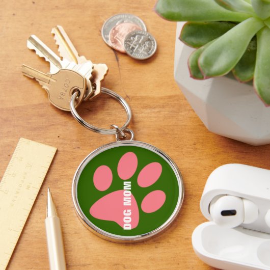 Afdrukken Paw Sleutelhanger (Bureau)