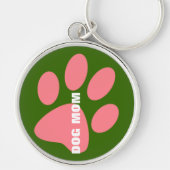 Afdrukken Paw Sleutelhanger (Voorkant)