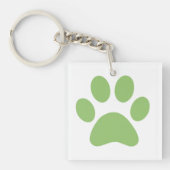 Afdrukken Paw Sleutelhanger (Voorkant)