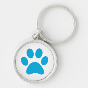 Afdrukken Paw Sleutelhanger