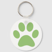 Afdrukken Paw Sleutelhanger (Voorkant)