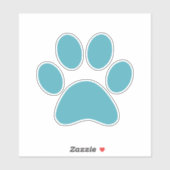 Afdrukken Paw Sticker (Vel)